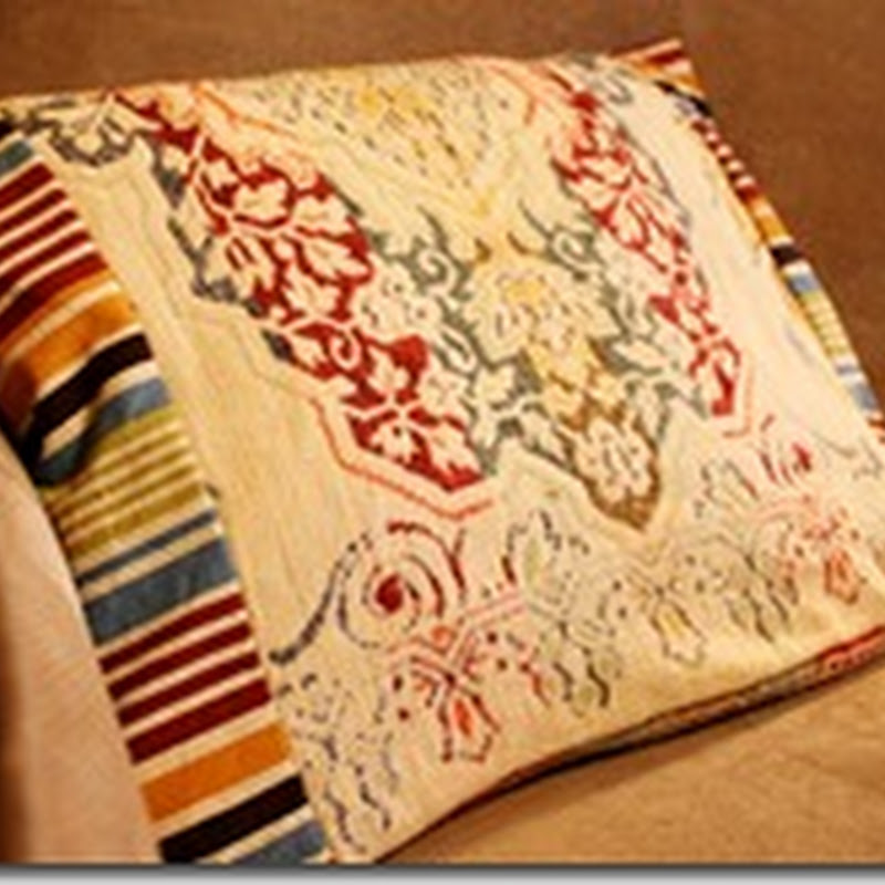 Tapestry Pillow Tutorial On the Banks of Squaw Creek Tapestry Pillow